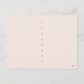 怖いレトロバレンタインデーヴィンテージボーイアクス シーズンポストカード (裏面)