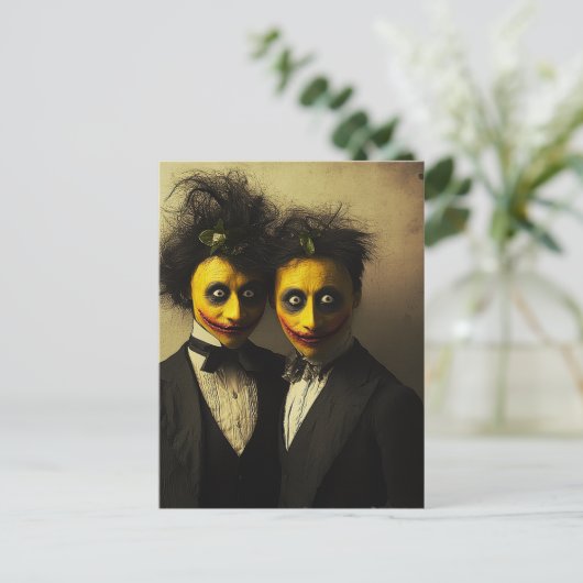 怖いレモンの人 ポストカード (スタンド正面)