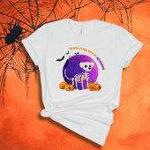 怖いワイマラーハロウィーン満月Tシャツ Tシャツ