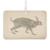 怖いヴィンテージバニー骨格 カーエアーフレッシュナー (裏面)