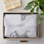 怖いヴィンテージバニー骨格 薄葉紙 (ギフト)