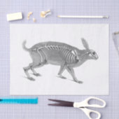 怖いヴィンテージバニー骨格 薄葉紙 (クラフト)