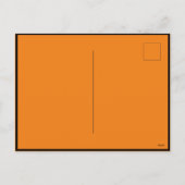 怖い不気味かわいいトリックまたは治療ハッピーハローウィン シーズンポストカード (裏面)