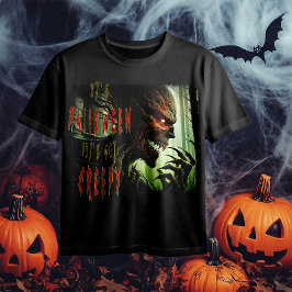 怖い不気味なホラーウッドモンスター、悪魔またはグール Tシャツ