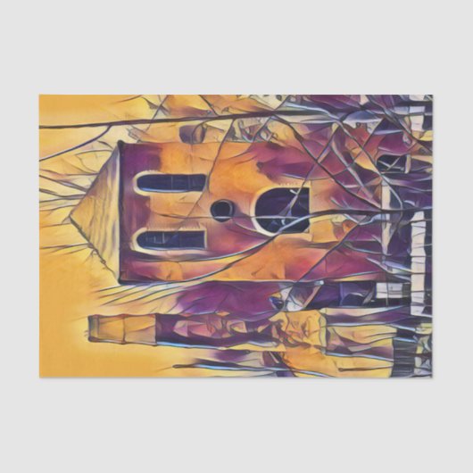 怖い不気味ハロウィンおもしろい 薄葉紙 (正面)