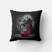 怖い不気味ホラーの場面 クッション (裏面)