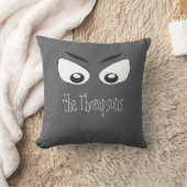 怖い不気味目 クッション (ブランケット)