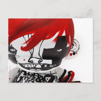怖い人形はがき ポストカード