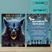 怖い人狼ハローウィンパーティ 招待状