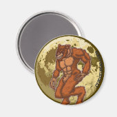 怖い人狼ムーンマグネット マグネット (正面/裏面)