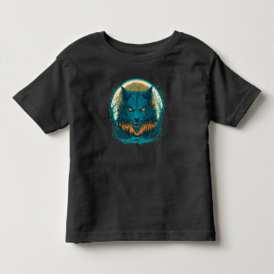 怖い人狼 トドラーTシャツ