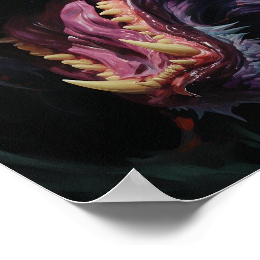 怖い人狼 ポスター (角)