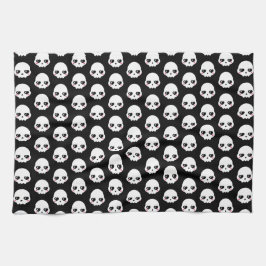 怖い可愛いスカル キッチンタオル