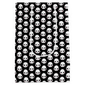 怖い可愛いスカル ミディアムペーパーバッグ (裏面)