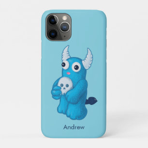 怖い可愛い鬼スカル iPhone 11 PROケース