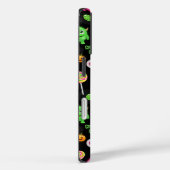 「怖い可愛い」モンスターとハロウィンおもしろいシームレス Case-Mate iPhoneケース (裏面 / 右)