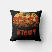 怖い夜ハロウィンシーズン不気味ズカボチャ クッション (正面)