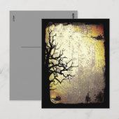 怖い夜 ポストカード (正面/裏面)