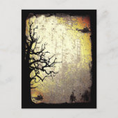 怖い夜 ポストカード (正面)