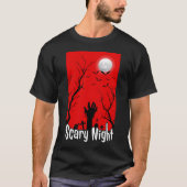 怖い夜 Tシャツ (正面)