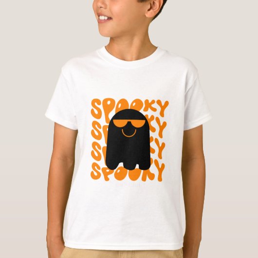「怖い子クールどもハロウィンTシャツ」 Tシャツ (正面)