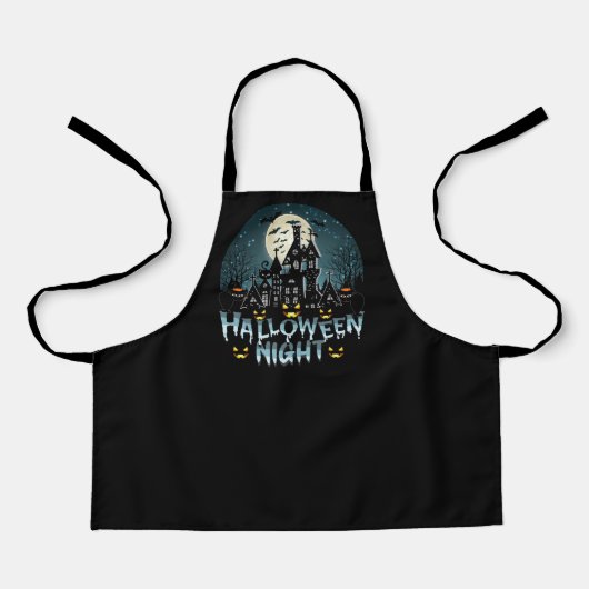 怖い家, 怖いハロウィンの夜 エプロン (正面)