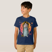 怖い小さな女の子 Tシャツ (正面フル)