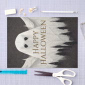 怖い幽霊ハッピーハローウィン 薄葉紙 (クラフト)
