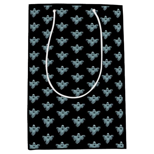 怖い忘れ難い幽霊 ミディアムペーパーバッグ (正面)