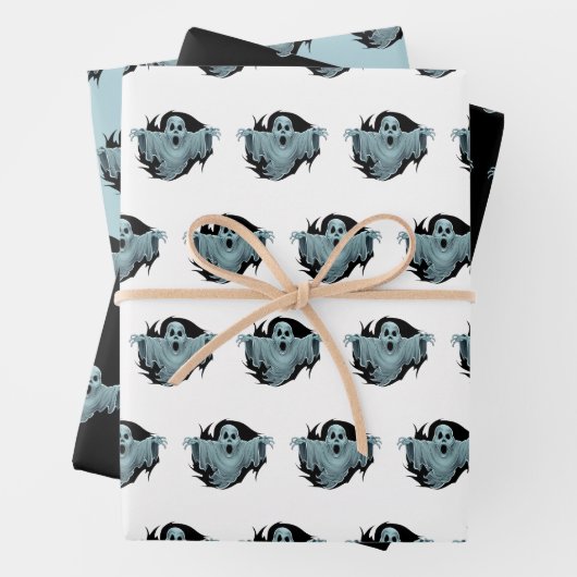怖い忘れ難い幽霊 ラッピングペーパーシート (インサイチュ)