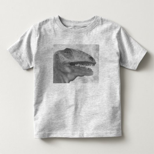 怖い恐竜 トドラーTシャツ (正面)