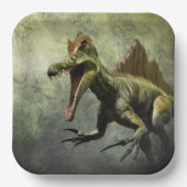 怖い恐竜 ペーパープレート (正面)