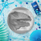 怖い恐竜 ペーパープレート (パーティー)