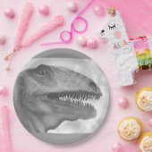 怖い恐竜 ペーパープレート (パーティー)