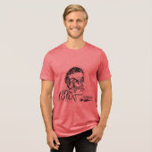 怖い悪役キャラクター トライブレンドTシャツ (正面全面)