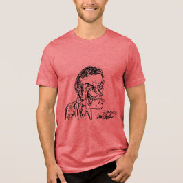 怖い悪役キャラクター トライブレンドTシャツ