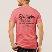 怖い悪役キャラクター トライブレンドTシャツ (裏面)