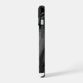 怖い悪魔の笑顔のピエロ iPhone 15ケース (左側面)