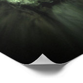 怖い悲鳴スカル ポスター (角)