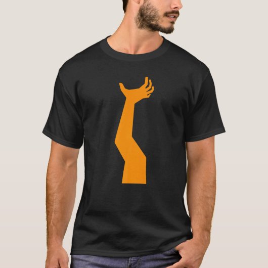 怖い手のモンスター コスチューム スーツ フィースト Tシャツ (正面)