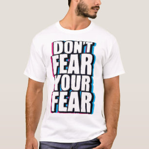 怖い手を引かれるのを恐れるな Tシャツ