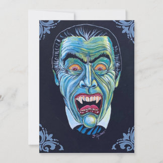 怖い招待状のハロウィ不気味ン 招待状