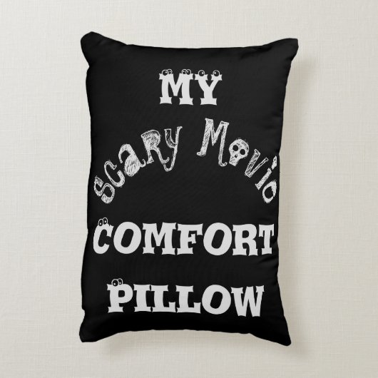 怖い映画のアクセント枕 アクセントクッション (裏面(縦))