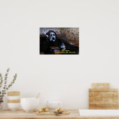 怖い映画の叫び ポスター (キッチン)