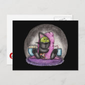 怖い映画 – 猫とマウス ポストカード (正面/裏面)