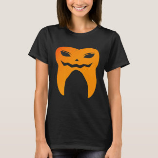 怖い歯のハロウィンコスチューム 歯医者さん プレミアム Tシャツ