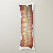 怖い歯の抱き枕 ボディピロー (正面縦)