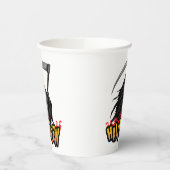 怖い死神マンハロウィーン 紙コップ (左)