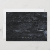 怖い死神 ハロウィンパーティー 招待状 (裏面)