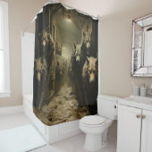 怖い狼 シャワーカーテン (インサイチュ)